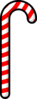 Candy Cane Clip Art